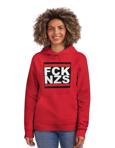 FCK NZS organická unisex mikina s kapucí