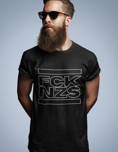 FCK NZS Outline antifa tričko