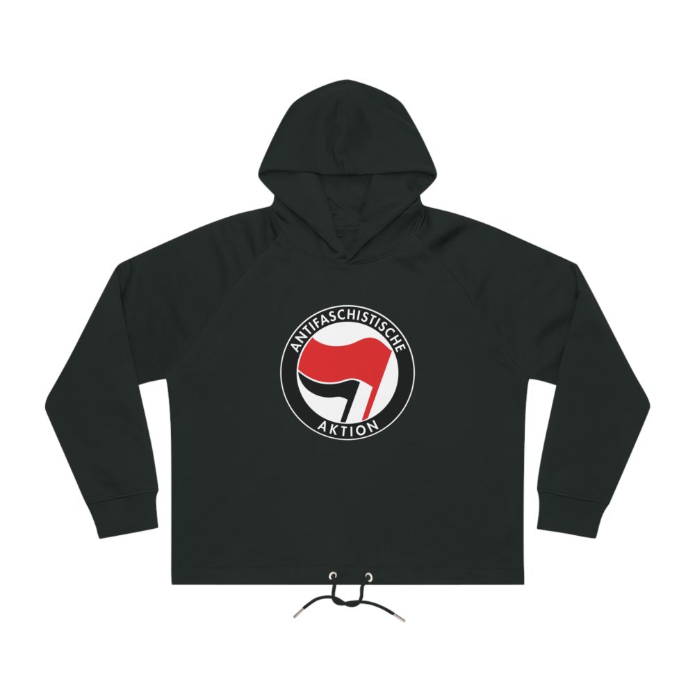 Antifa Antifaschistische Aktion dámská organická crop mikina