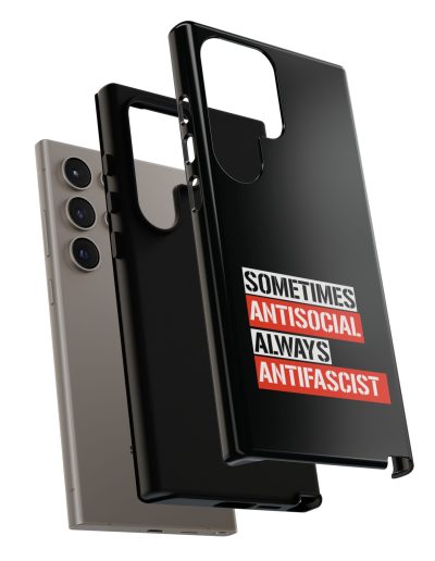 Sometimes Antisocial Always Antifascist Samsung kryt na mobil