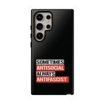 Sometimes Antisocial Always Antifascist Samsung kryt na mobil