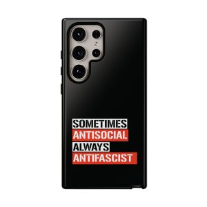 Sometimes Antisocial Always Antifascist Samsung kryt na mobil