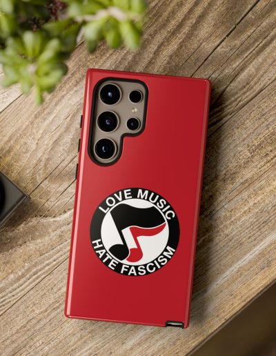 Love Music Hate Fascism Samsung kryt na mobil