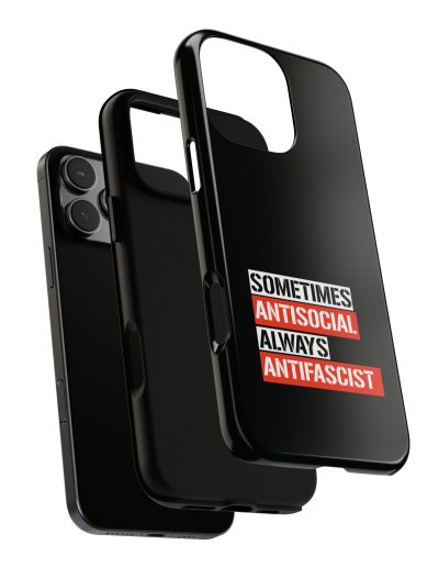 Sometimes Antisocial Always Antifascist iPhone kryt na mobil