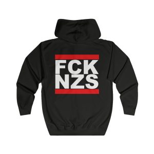 FCK NZS unisex mikina s kapucí na zip