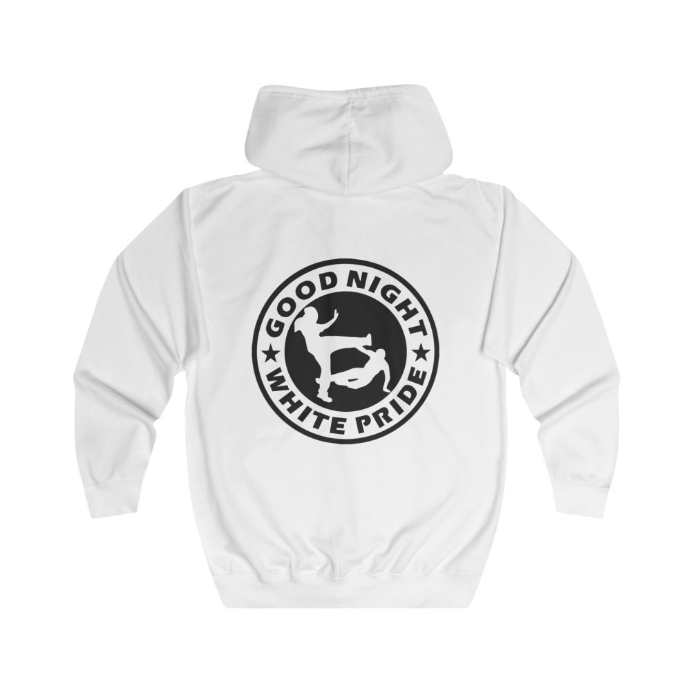 GNWP Good Night White Pride unisex mikina s kapucí na zip