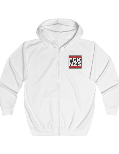 FCK PTN unisex mikina s kapucí na zip