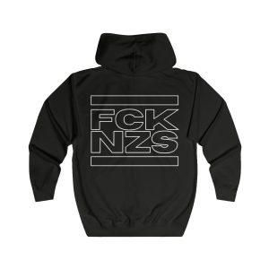 FCK NZS Outline unisex mikina s kapucí na zip