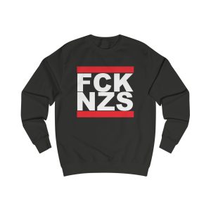 FCK NZS unisex mikina bez kapuce