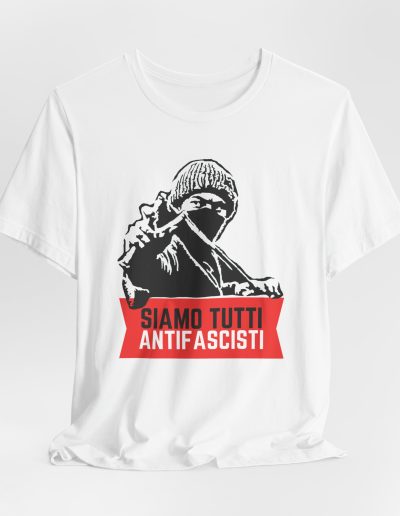 Siamo Tutti Antifascisti (Red Banner) unisex tričko