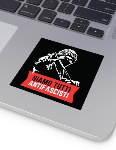 Siamo Tutti Antifascisti (Red Banner) vinylové samolepky