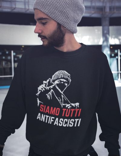 Siamo Tutti Antifascisti unisex mikina bez kapuce