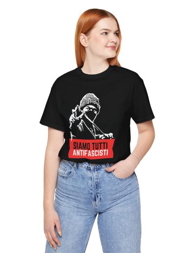 Siamo Tutti Antifascisti (Red Banner) unisex tričko