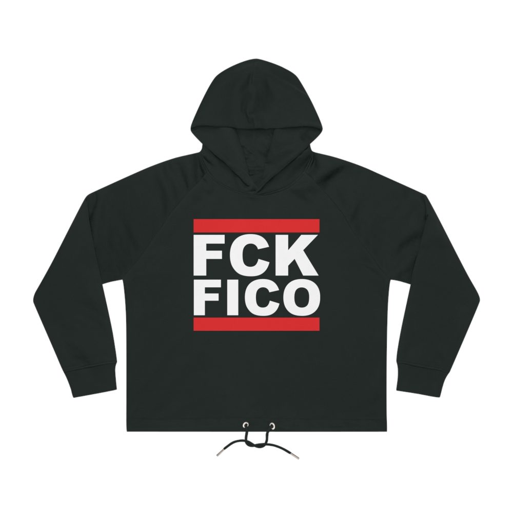 FCK FICO dámská organická crop mikina