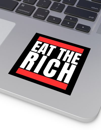 Eat the Rich vinylové samolepky