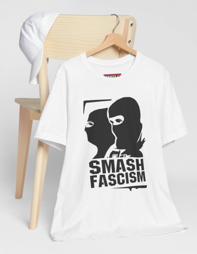 Smash Fascism unisex tričko