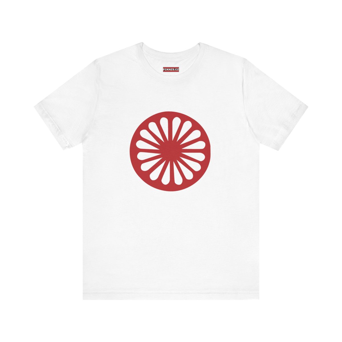 Romské kolo (červená čakra) unisex tričko