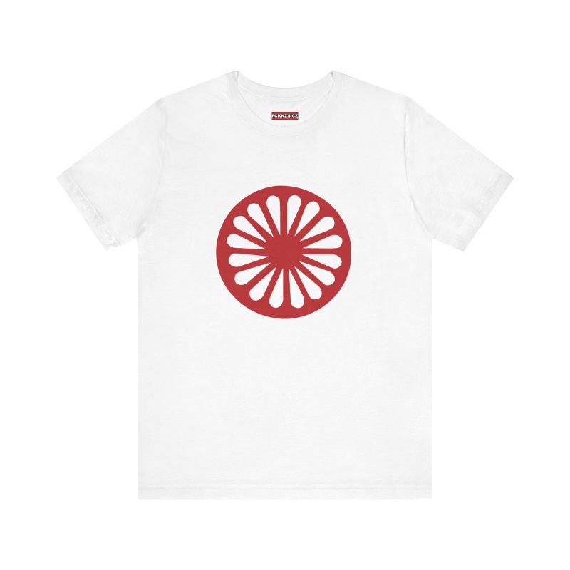 Romské kolo (červená čakra) unisex tričko