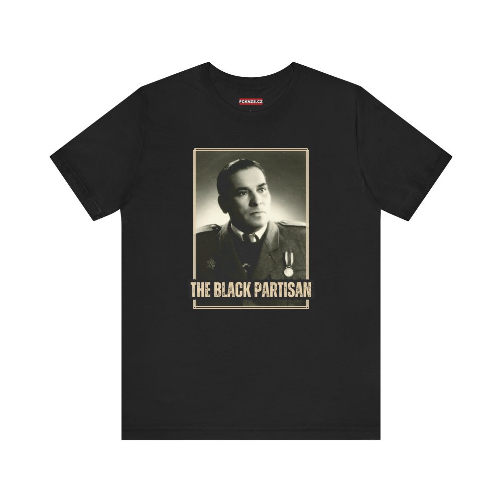 Josef Serinek (The Black Partisan) unisex tričko