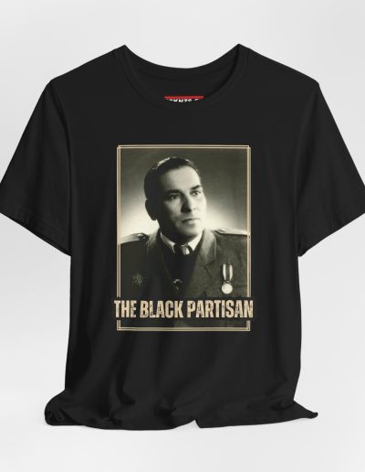 Josef Serinek (The Black Partisan) unisex tričko