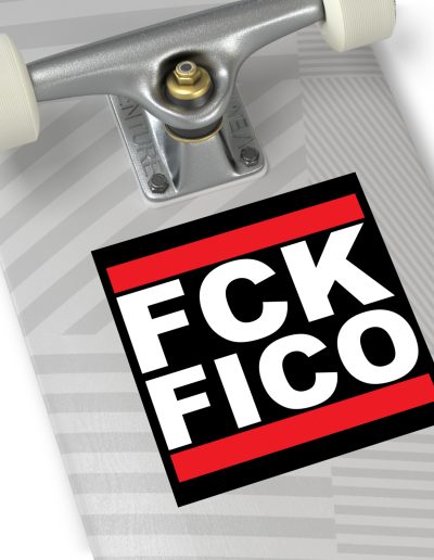 FCK FICO vinylové samolepky