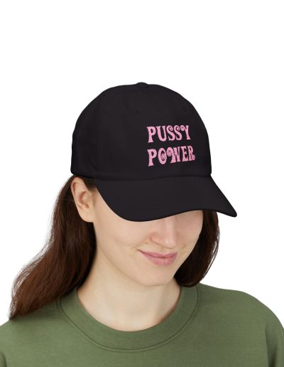 PUSSY POWER feministická kšiltovka