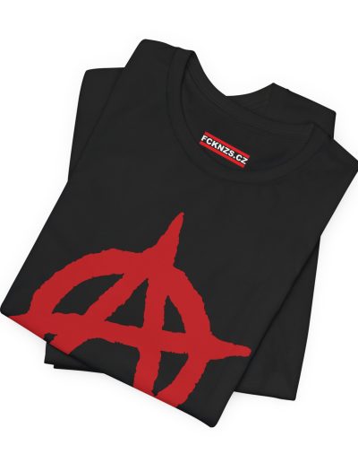 Anarchy Red Anarchist Symbol unisex tričko