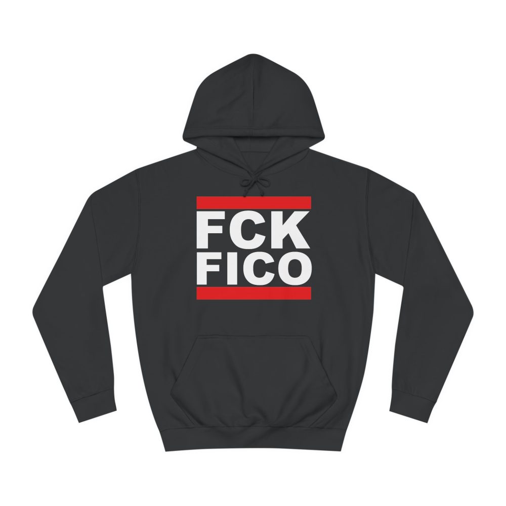 FCK FICO unisex mikina s kapucí