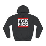 FCK FICO unisex mikina s kapucí