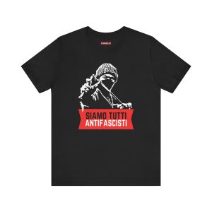 Siamo Tutti Antifascisti (Red Banner) unisex tričko