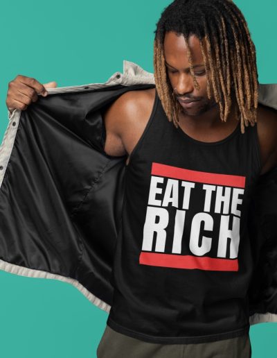 Eat the Rich unisex tílko