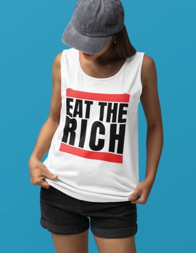 Eat the Rich unisex tílko