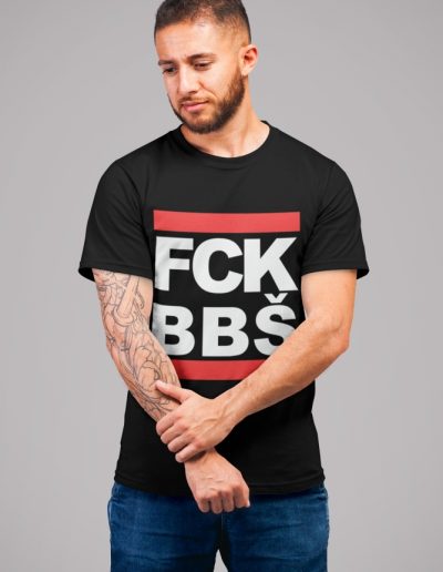 FCK BBŠ unisex organické tričko