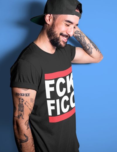 FCK FICO unisex organické tričko