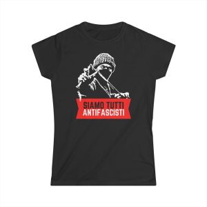 Siamo Tutti Antifascisti (Red Banner) dámské tričko