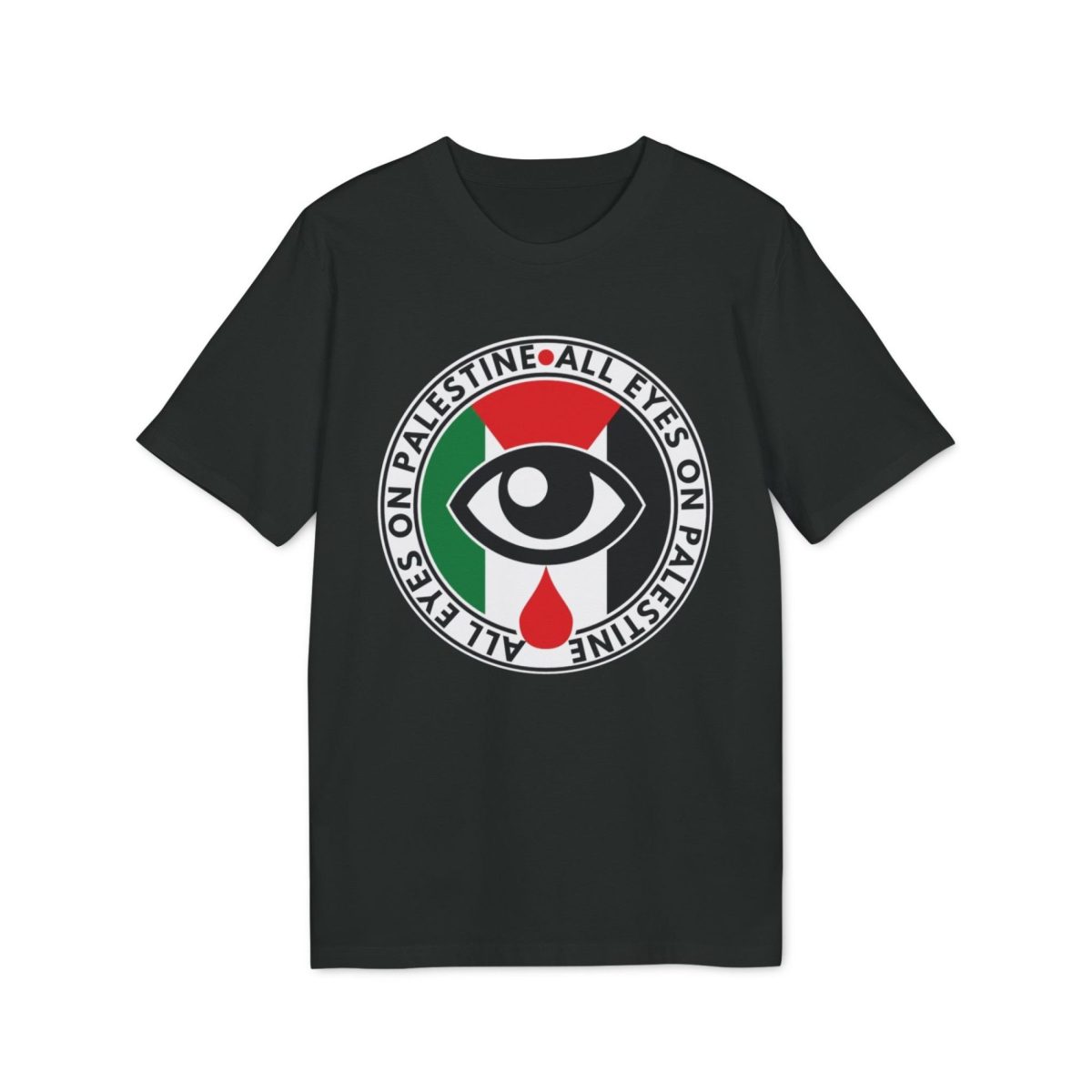 All Eyes on Palestine unisex organické tričko