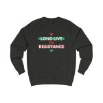Long Live the Resistance unisex mikina bez kapuce