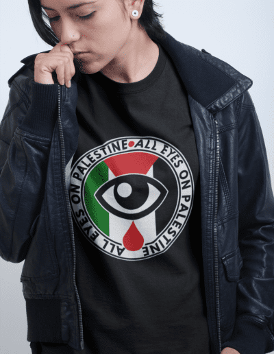 All Eyes on Palestine unisex organické tričko