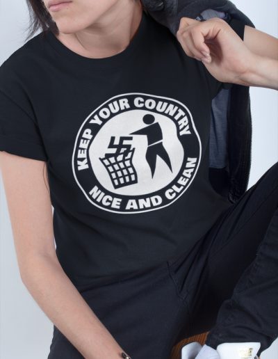 Keep Your Country Nice and Clean unisex tričko