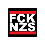 FCK NZS kiss cut samolepky