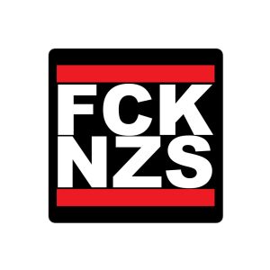 FCK NZS kiss cut samolepky