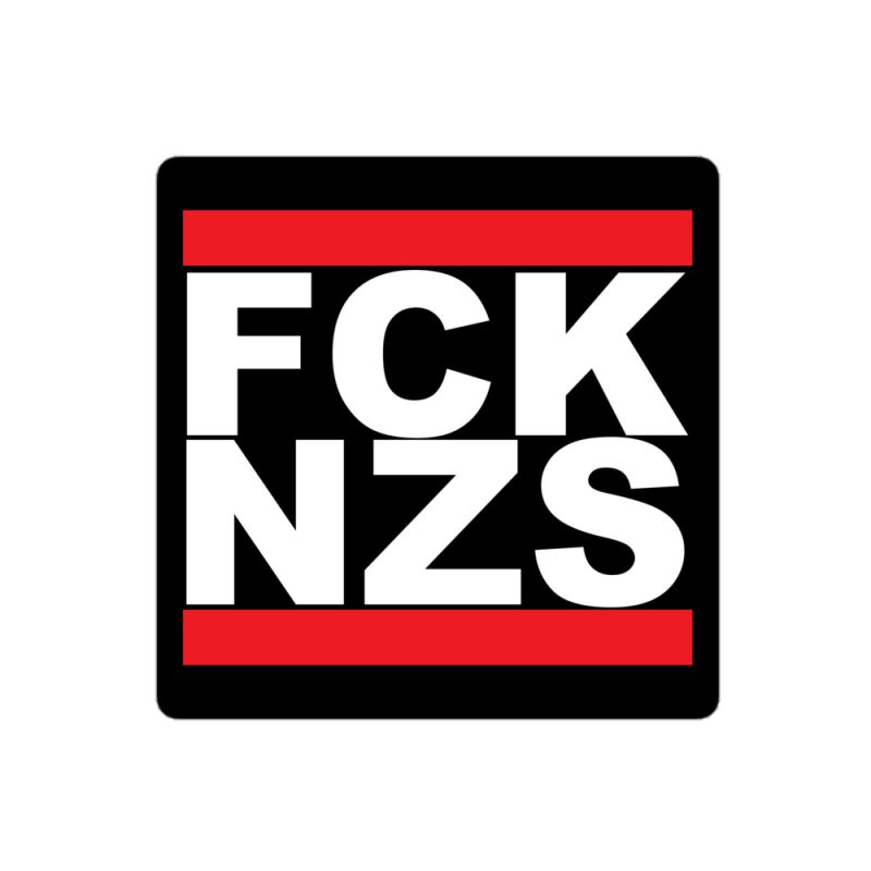FCK NZS kiss cut samolepky
