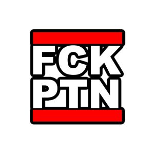 FCK PTN kiss cut samolepky