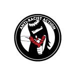 Anti-Racist Action kiss cut samolepky