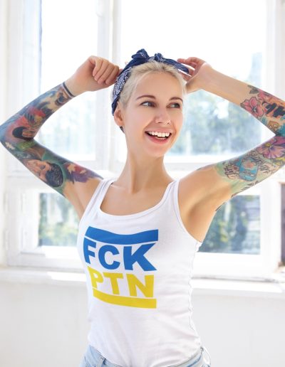 FCK PTN unisex tílko