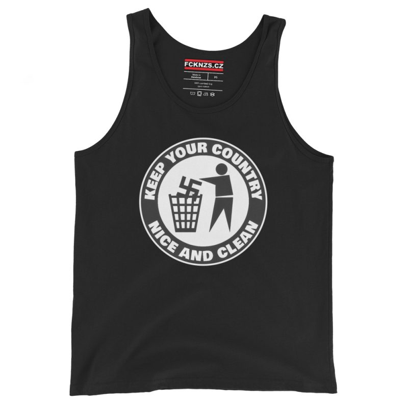 Keep Your Country Nice and Clean unisex tílko