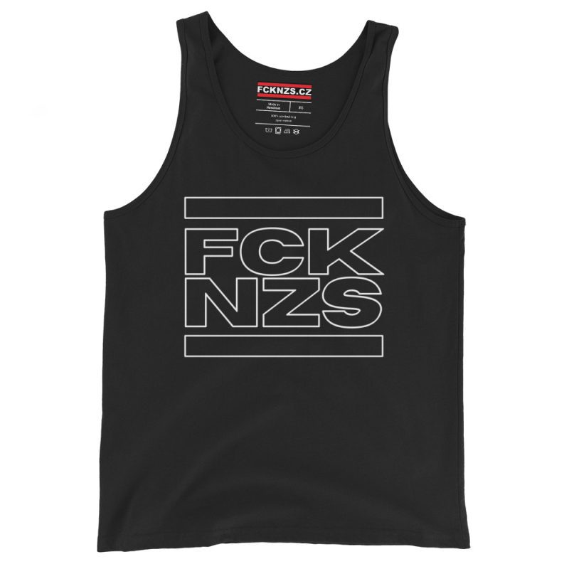 FCK NZS Outline unisex tílko