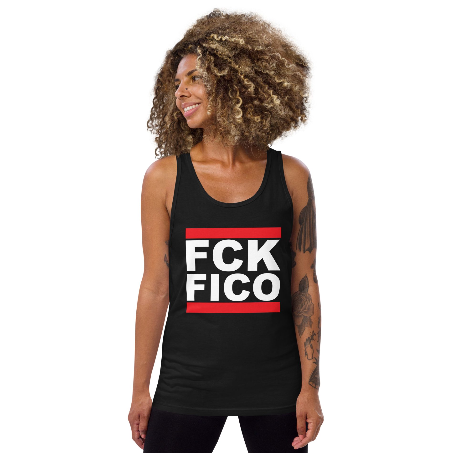 FCK FICO unisex tílko