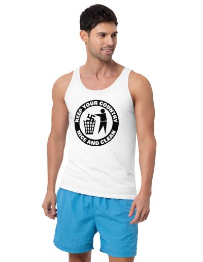 Keep Your Country Nice and Clean unisex tílko