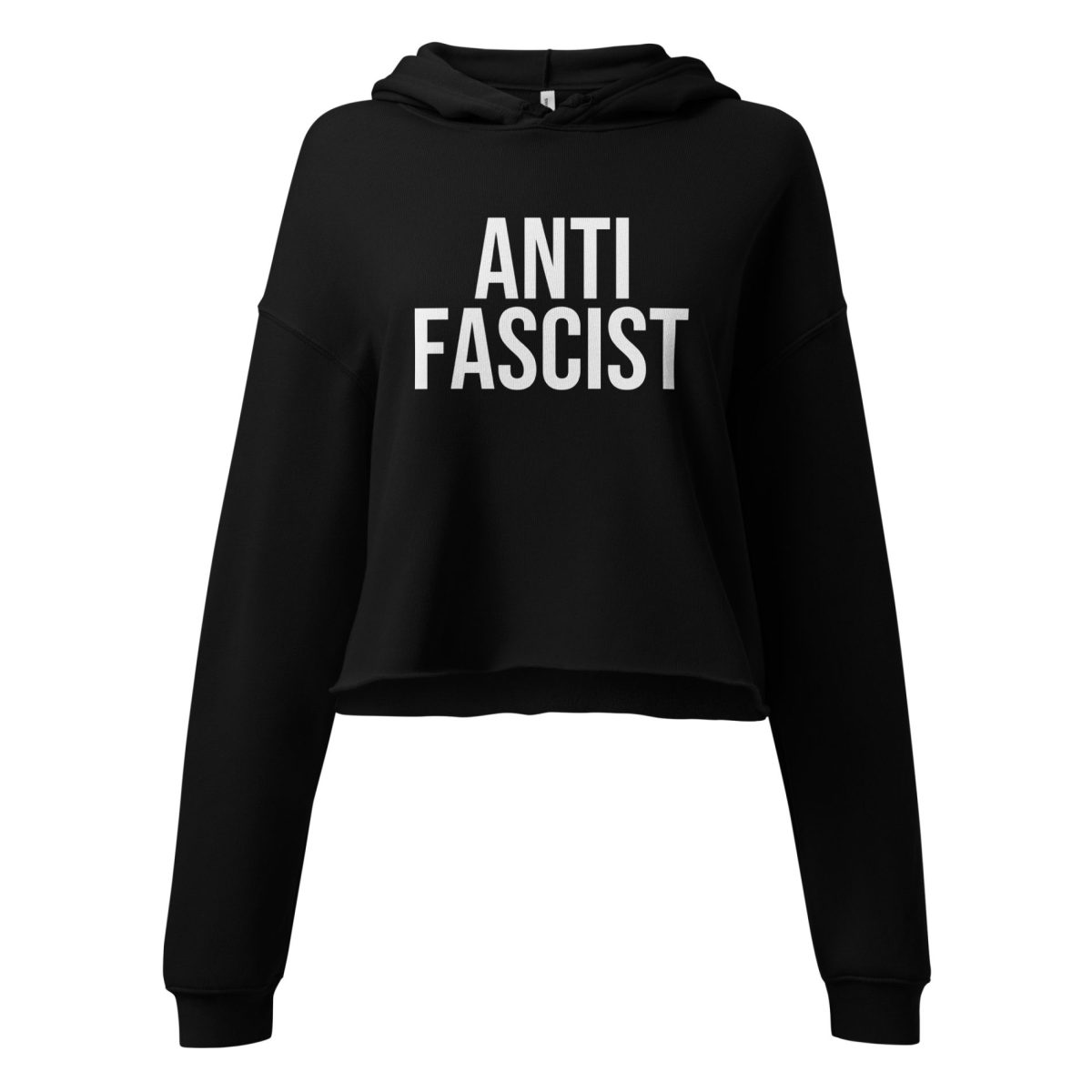 Antifascist crop mikina